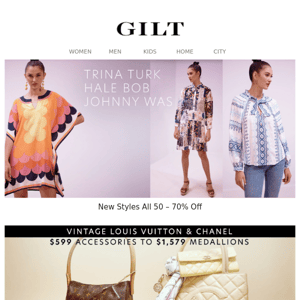 New Trina Turk, Hale Bob & Johnny Was All 50 – 70% Off