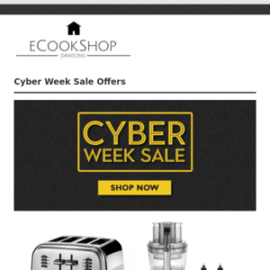 Cyber Week Sale | Le Creuset | Nespresso | Sage | Jura