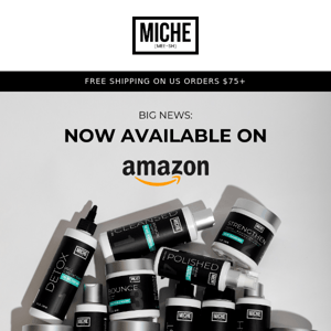 SURPRISE! Miche Is Now On Amazon 🎉