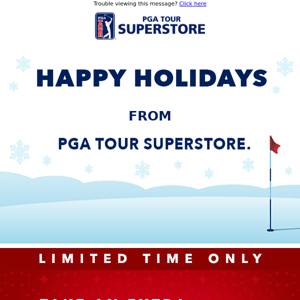 Happy Holidays from PGA TOUR Superstore