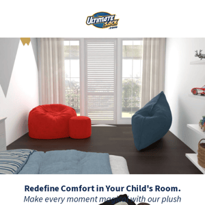 Transform Your Child's Space with Cozy Bean Bag Chairs!