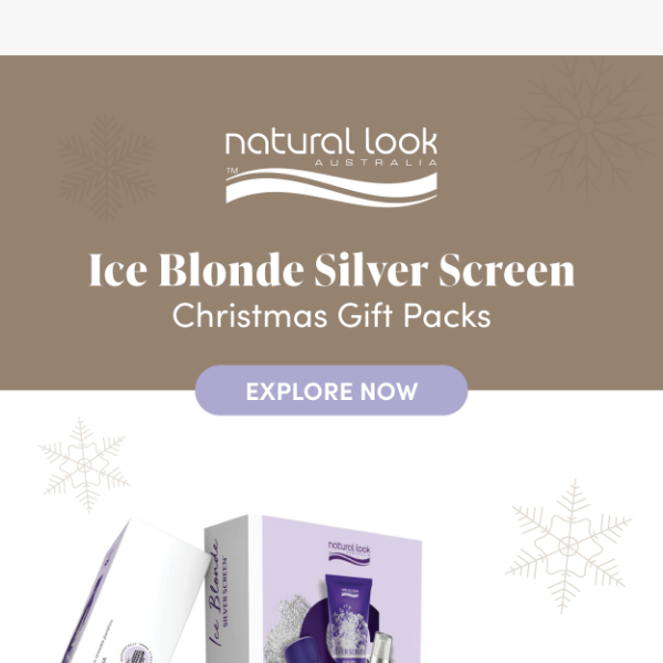 NEW: Ice Blonde Silver Screen Gift Packs!