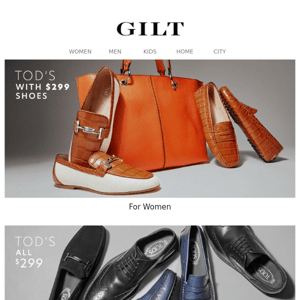 TOD’s With $299 Shoes | The Bachelor’s Living Shop