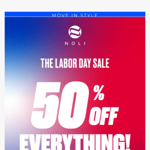 50% OFF SITEWIDE ❤️ LABOR DAY SALE