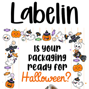 Is your packaging ready for HALOWEEN ? 🎃