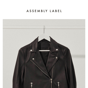 New In: Our Premium Leather Jacket