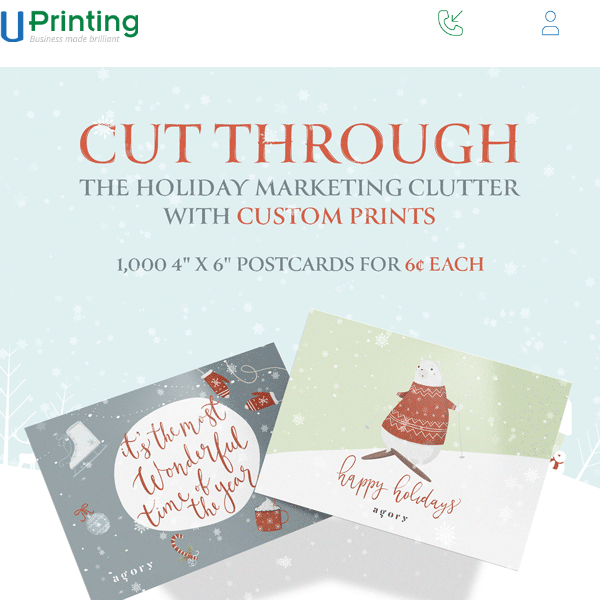 Cut Through the Holiday Marketing Clutter with Postcards.