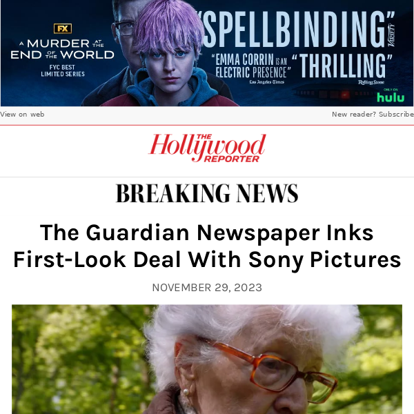 The Guardian Newspaper Inks First-Look Deal With Sony Pictures
