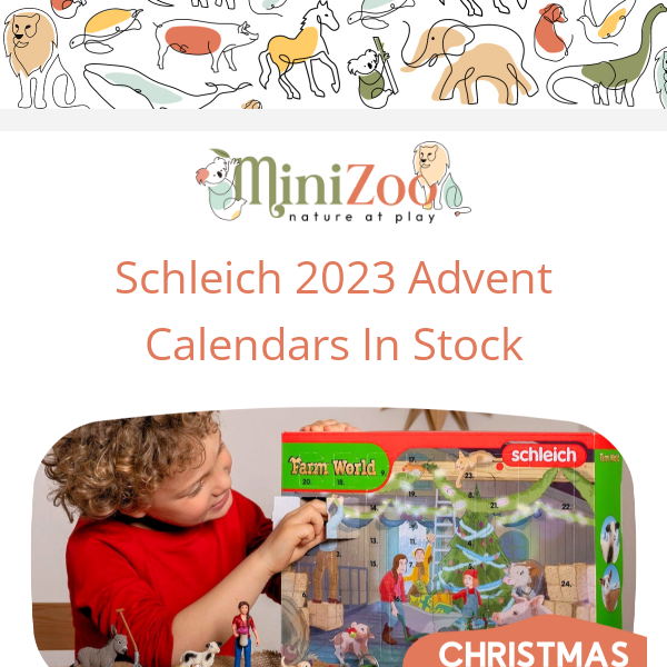 Schleich 2023 Advent Calendars Are Here 🎁