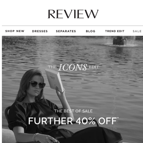 THE ICONS EDIT: A Further 40% Off Sale