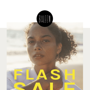 Flash Sale! ⚡⚡ 20% OFF!