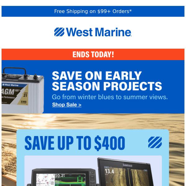 ENDS TODAY: Deals on electronics, anchoring, maintenance, electrical & more!