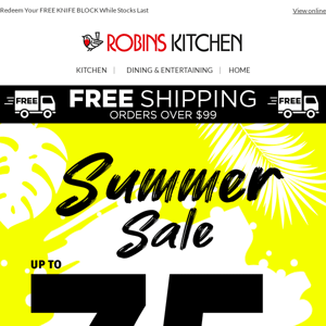 SUMMER SAVERS 🔥 Up to 74% off + FREE GIFT!