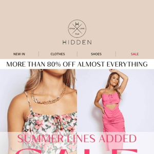 [Lines Added] Summer For Under £8 ☀️