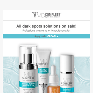 Save up to $14 on pro dark spot treatments!