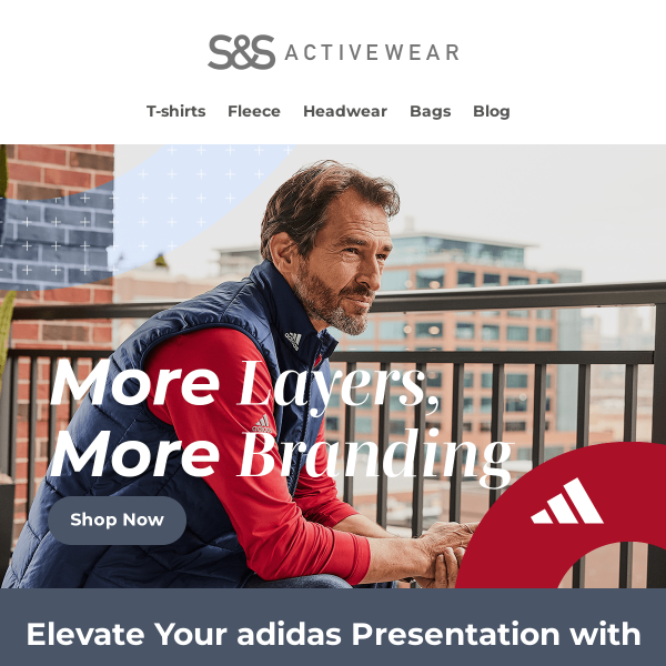 Maximize Branding with adidas Layering Essentials