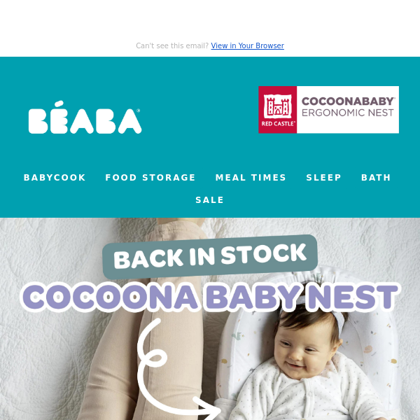 Just got back! Grab the BEST Cocoonababy Nest! ✨