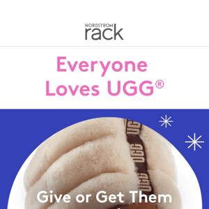 UGG® from $70! Give or get these faves