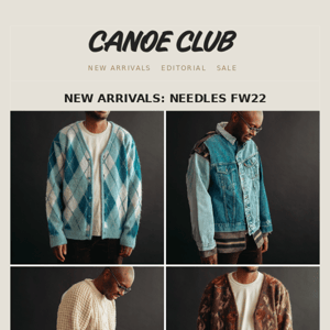 New Arrivals: Needles FW22