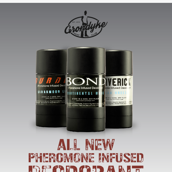 ALL-NEW | Pheromone Infused Deodorant