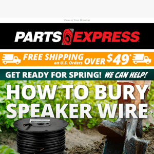 How To Bury Speaker Wire— It's Easier Than You Think!