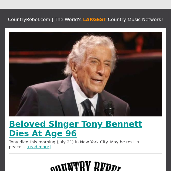 Beloved Singer Tony Bennett Dies At Age 96