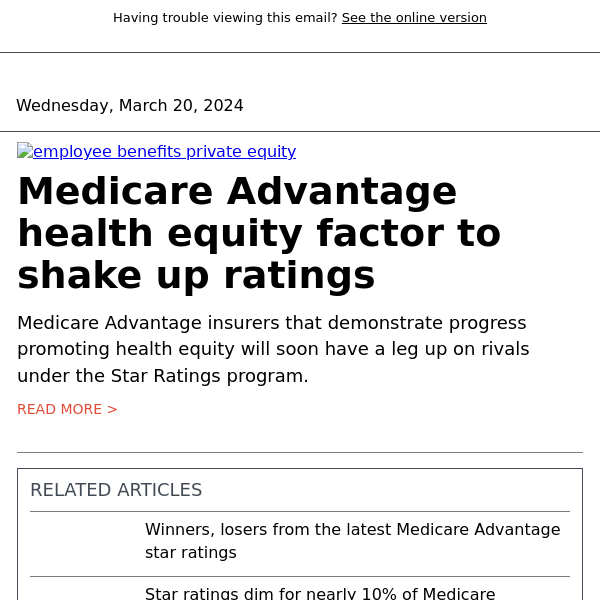 Medicare Advantage health equity factor to shake up ratings