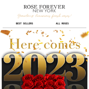 Stylish roses for a stylish 2023 🌹