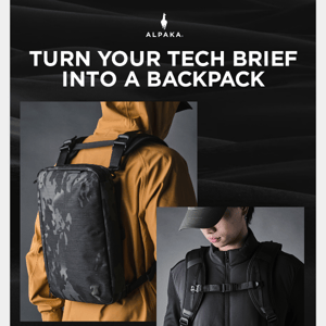 [NEW] From Tech Brief to Backpack