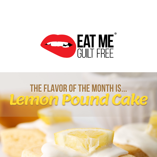 Lemon Pound Cake 🍋🍰 April's Flavor of The Month 😋