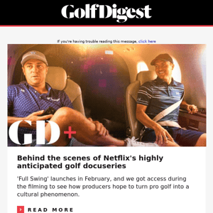 Behind the scenes of Netflix's golf docuseries