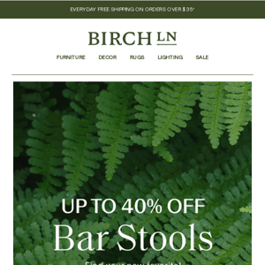  Bar stools ➔ our Spring Sale STARTS NOW! 