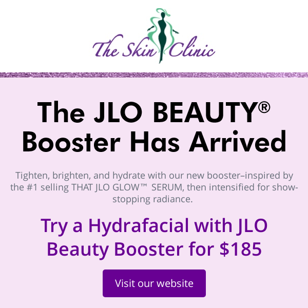 The JLO BEAUTY® Booster Has Arrived