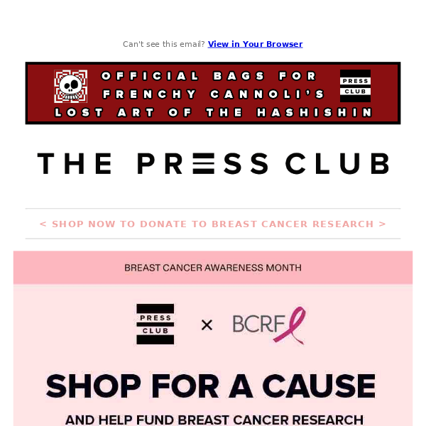 🎀 Breast Cancer Awareness x The Press Club