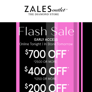Hey VIP: You Have Early Access to the Flash Sale!
