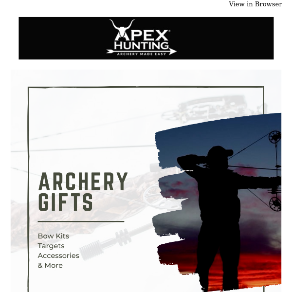 Top ARCHERY Christmas Gifts for 2022! Apex Hunting