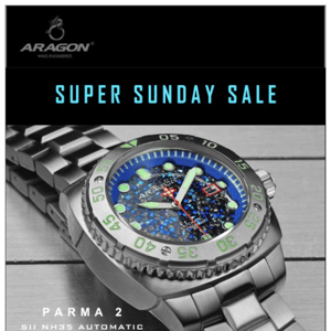 Starting at $109 - SUPER Sunday Sale!