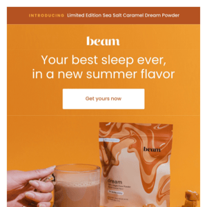 NEW: Limited Edition Sea Salt Caramel Dream Powder