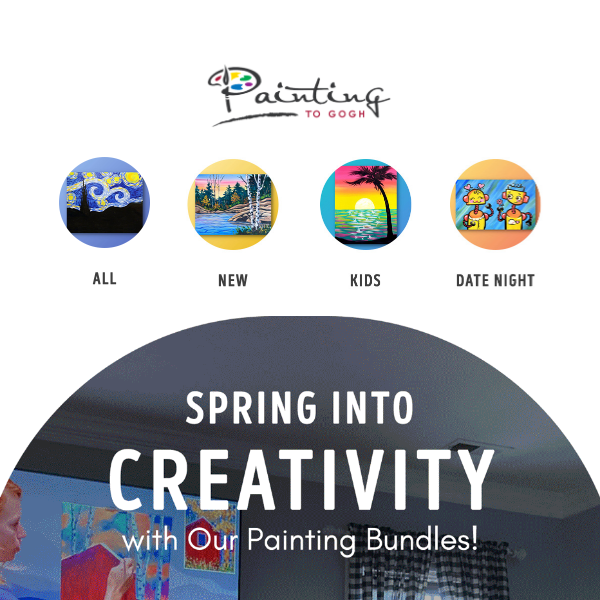 Spring into Creativity with Our Painting Bundles! 🌼