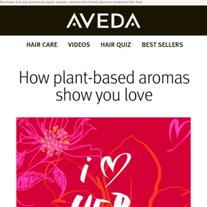 Give your Valentine an iconic Aveda aroma