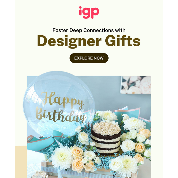 💝Hey IGP.com, explore gifts curated by experts 🎁