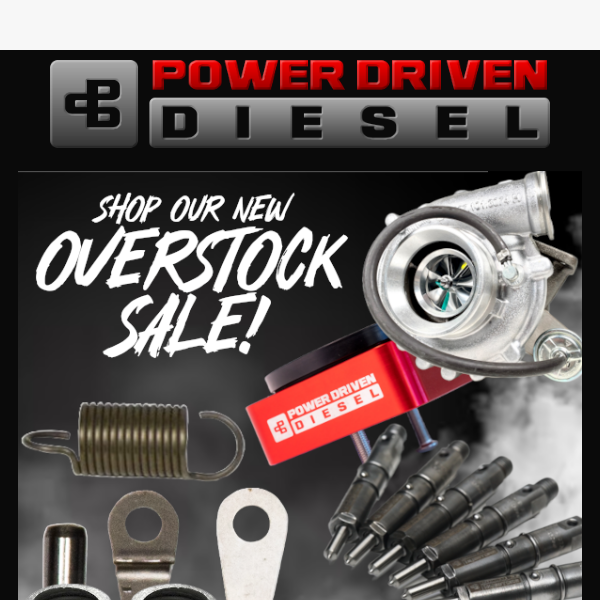 Overstock Sale Starts Now!