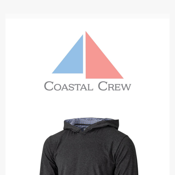 ⚓ It's Back: Charcoal Rockport Hoodie