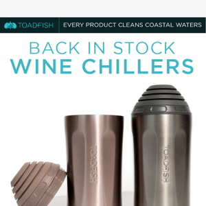 Wine Chillers are BACK IN STOCK!🍷