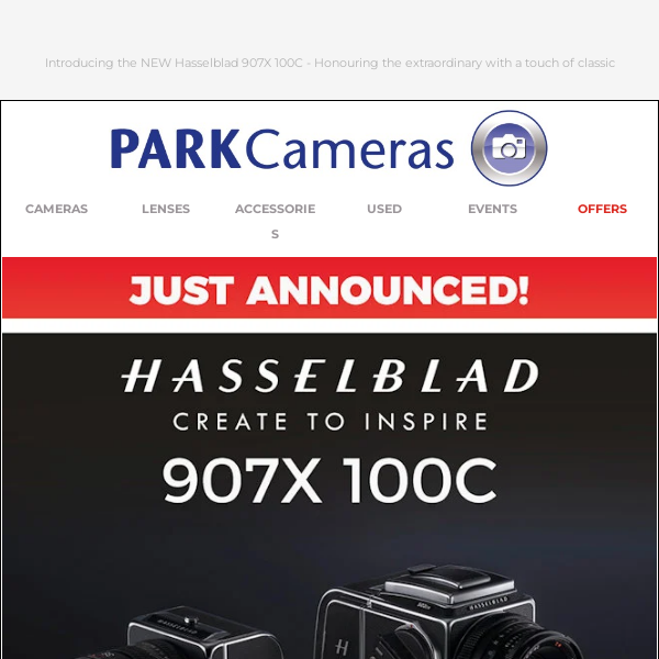 Just Announced! 👀 Hasselblad 907X 100C