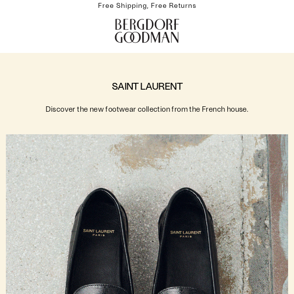 New SAINT LAURENT Shoes​