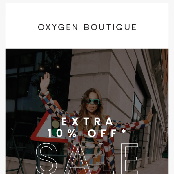 Enjoy an extra 10% off Sale