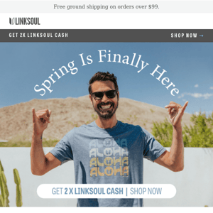 Hello Spring | Hello 2x Cash