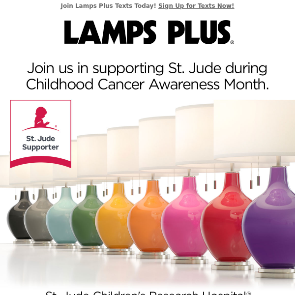 Support St. Jude During Childhood Cancer Awareness Month