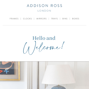 Welcome to Addison Ross (and 10% Off your first purchase!)